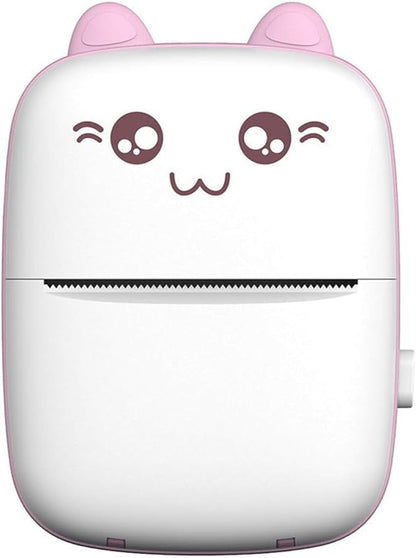 Mini Cat Print Thermal Printer – Your Pocket-Sized Printing Companion!  Description: